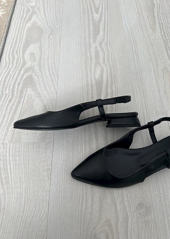 36 Beden siyah Renk Siyah Minimalist Kadın Babet