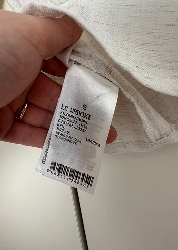 LC Waikiki Bej Kısa Kollu Keten Gömlek