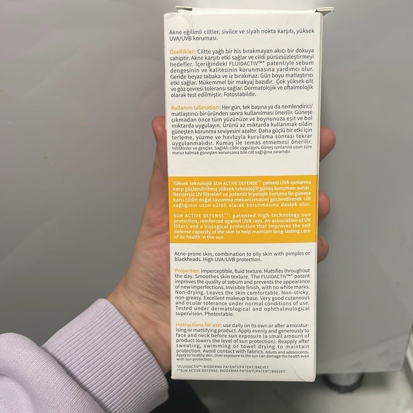 Bioderma Photoderm AKN Mat SPF 30 Mattifying Fluid 150 ml - Görsel 2