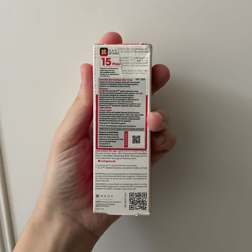 Bioderma Sensibio Eye Göz Çevresi Jeli 15 ml - Görsel 2