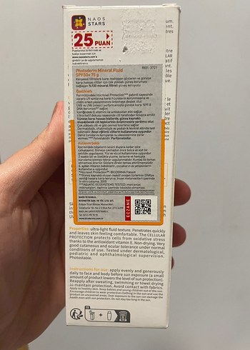 Bioderma Photoderm Mineral Fluid SPF 50 Güneş Koruyucu - Görsel 2