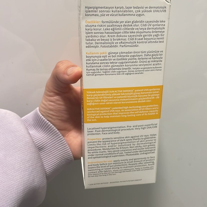 Bioderma Photoderm Spot SPF 50 Güneş Koruyucu Krem - Görsel 2