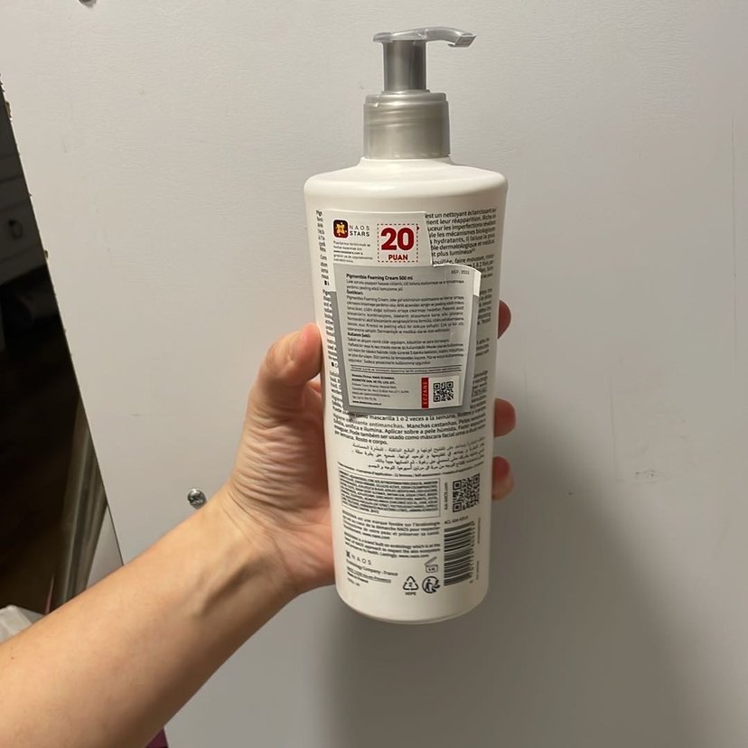 Bioderma Pigmentbio Köpüren Temizleyici Krem 500 ml - Görsel 2