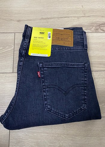 Levis 502 Erkek Gri Denim Regular Fit Jean31 32 Beden