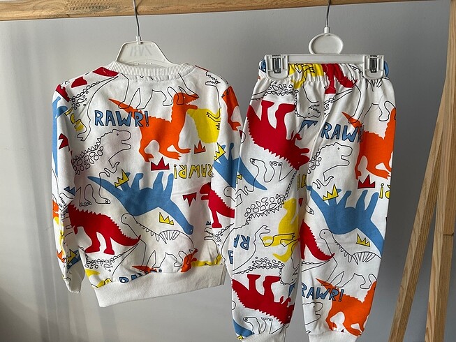 Zara İkili pamuklu takım 3,4,5 yaş