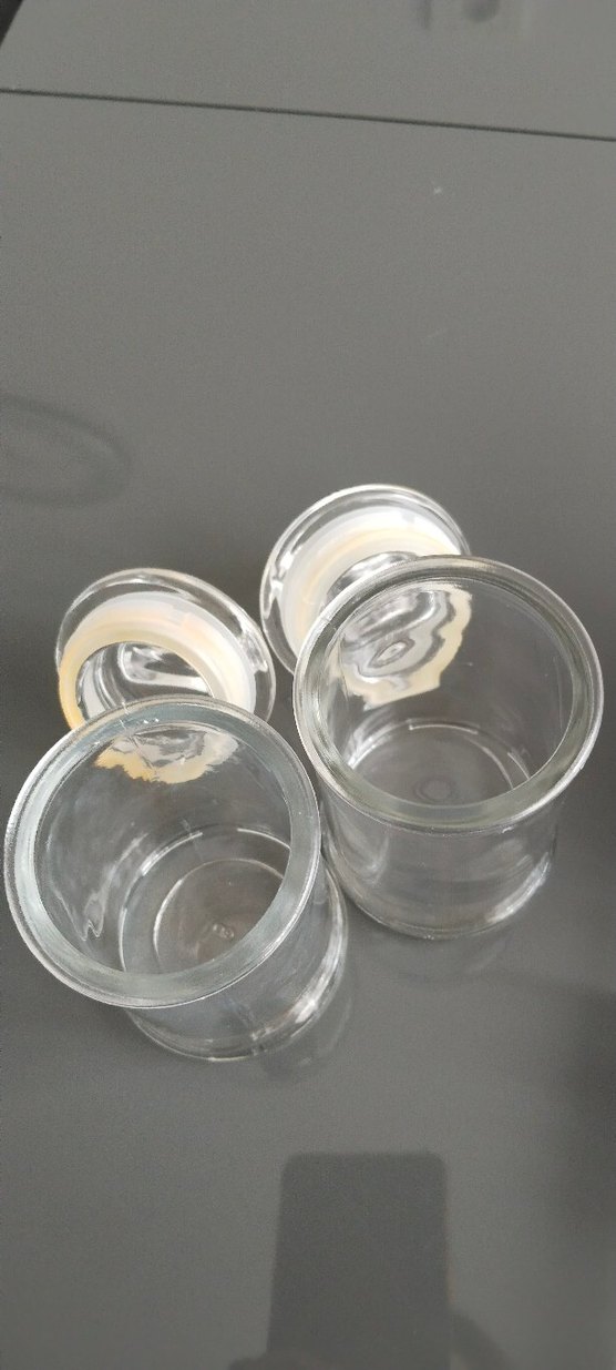 Beyaz Kapaklı Cam Baharat Kavanozları - Görsel 5