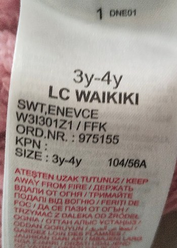 Kız Çocuk Pembe Nakışlı Sweatshirt - Görsel 8