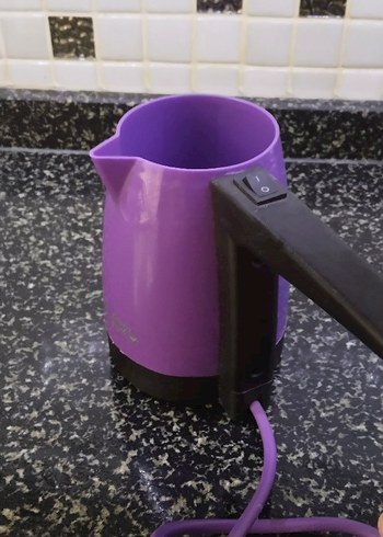 Mor Elektrikli Kahve Cezvesi - Görsel 2