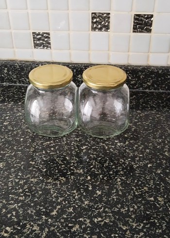 Altın Kapaklı Cam Kavanozlar - Görsel 2