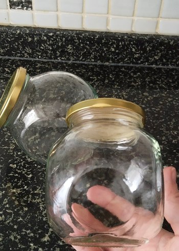 Altın Kapaklı Cam Kavanozlar - Görsel 6