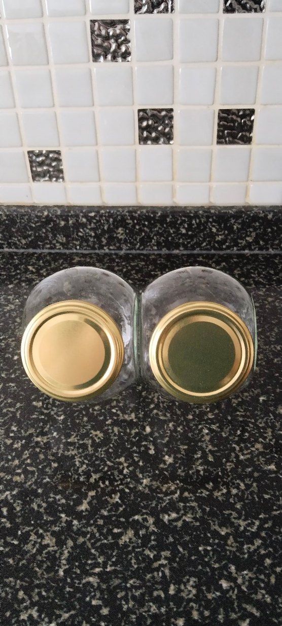 Altın Kapaklı Cam Kavanozlar - Görsel 4