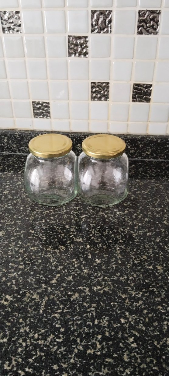 Altın Kapaklı Cam Kavanozlar - Görsel 2