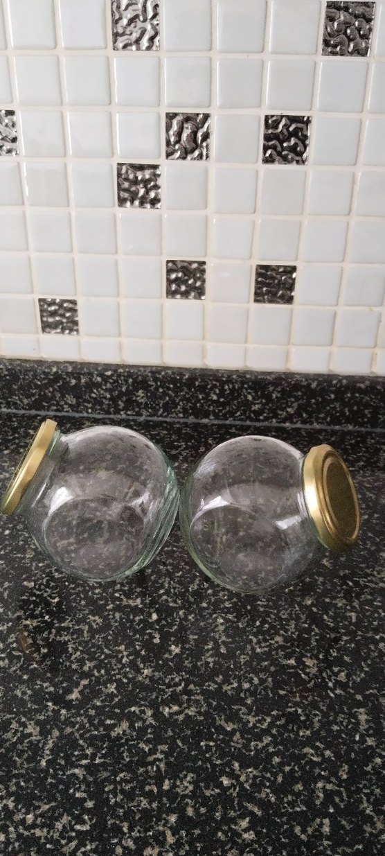 Altın Kapaklı Cam Kavanozlar - Görsel 5