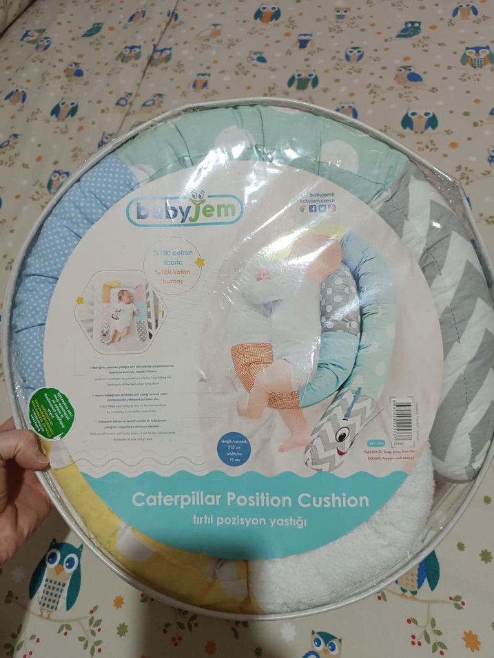 BabyJem Tırtıl Pozisyon Yastığı - Görsel 3