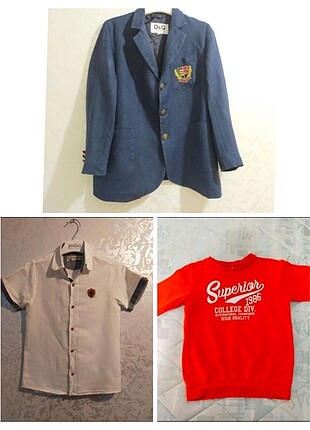 ceket gomlek sweat