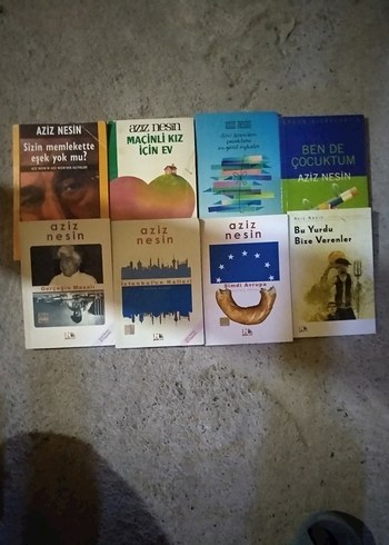 Aziz Nesin Kitap Seti - 8 Kitap