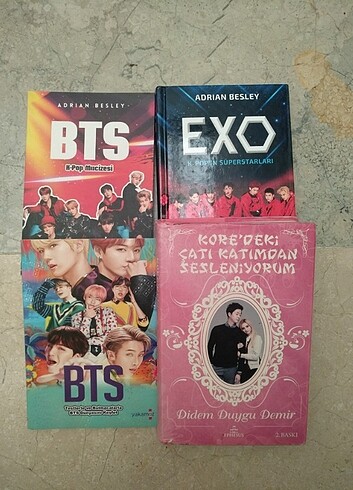 BTS, Exo ve Kore kitapları 