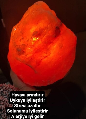 Diğer Himalaya tuzu lambalarım 