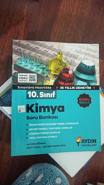 10. Sınıf kimya soru Bankası Aydın yayınları 