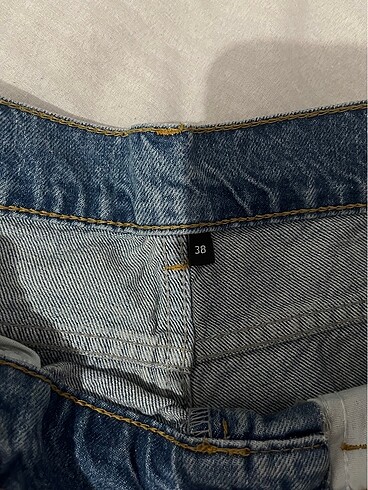 38 Beden straight fit jean kot pantolon