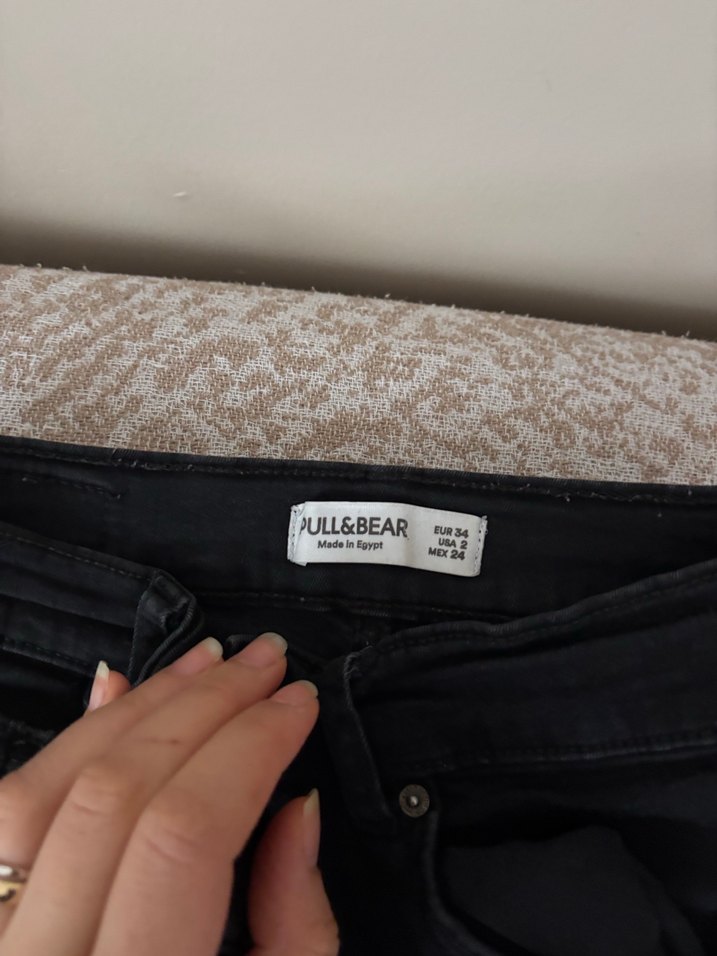 Puul bear push up siyah dar pantolon - Görsel 3