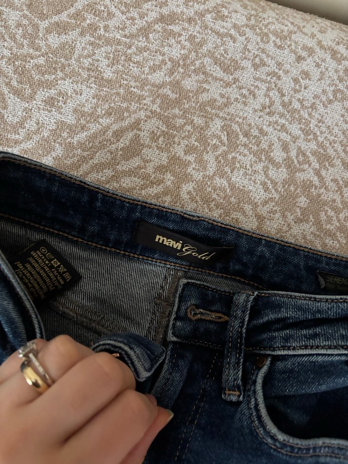 Mavi serenay Lacivert Kadın Kot Pantolon yüksek bel - Görsel 2