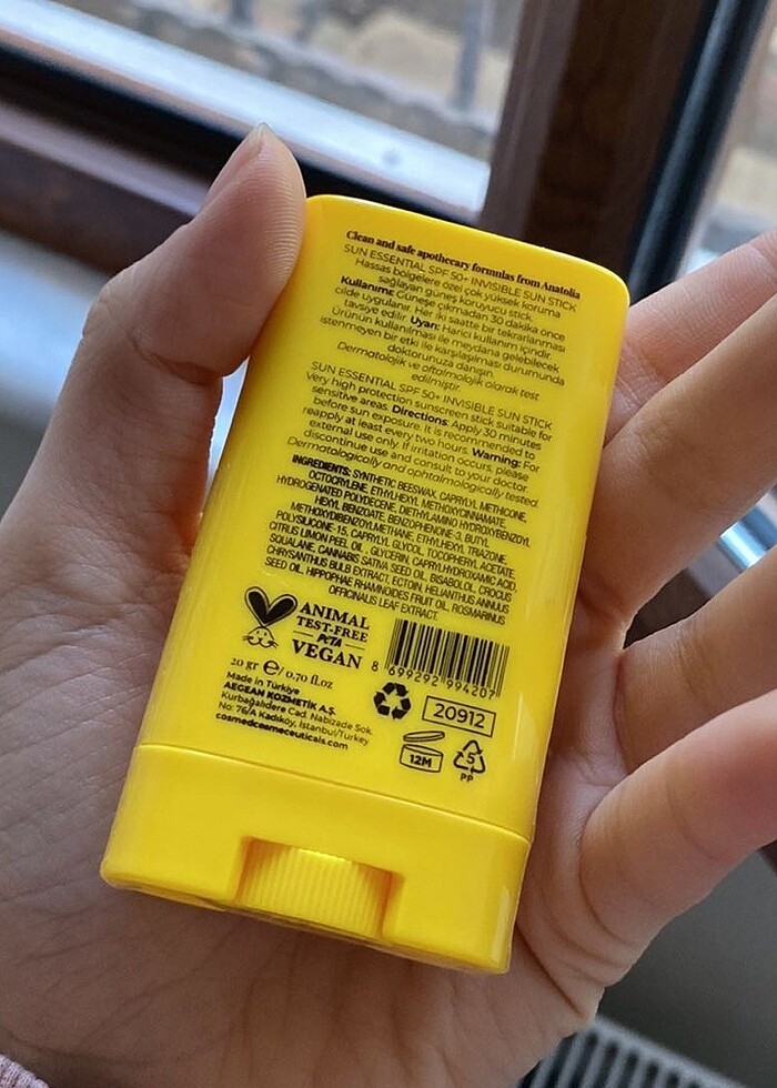 Cosmed stick güneş kremi - Görsel 4