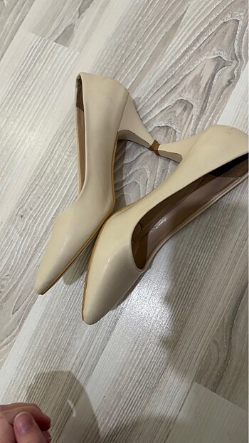 36 numara krem stiletto #stiletto #topukluayakkabı