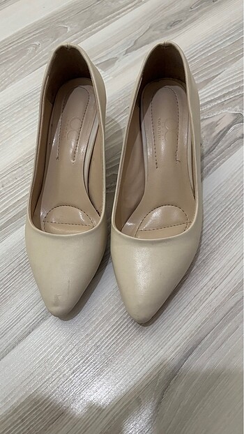 36 Beden 36 numara krem stiletto #stiletto #topukluayakkabı