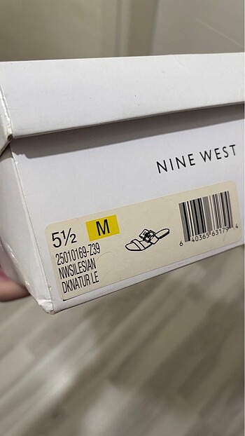 Nine West Nine West taba terlik 35 1/2 #terlik #tabaterlik #ninewest #nine