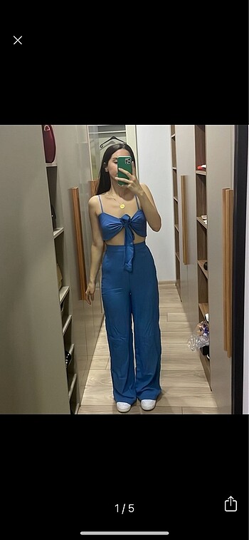 xs Beden mavi alt üst takım