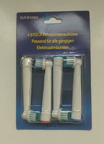 OralB Uyumlu 4 adet Fırça başlık