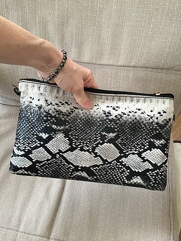 Beden Yılan derisi clutch