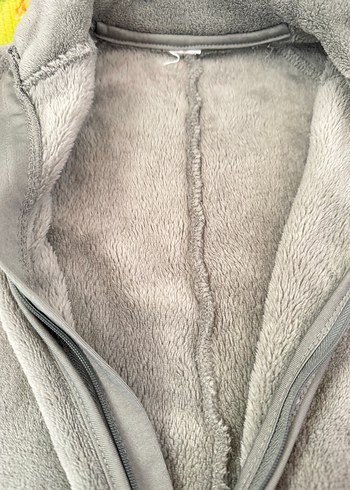 Gri Fermuarlı Bebek Erkek Tulum - Görsel 3