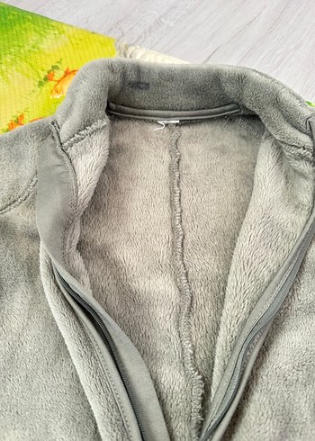 Gri Fermuarlı Bebek Erkek Tulum - Görsel 2