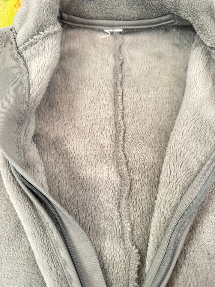 Gri Fermuarlı Bebek Erkek Tulum - Görsel 3