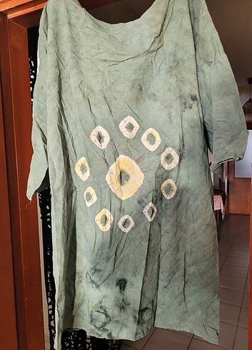 xl Beden El Yapımı Batik Boyama kap