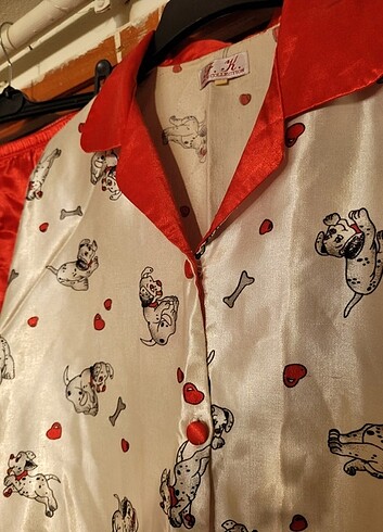 Diğer Pamuk saten içi yumos pijama takım 