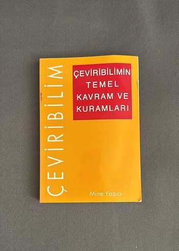 Çeviribilimin Temel Kavram ve Kuramları Kitabı