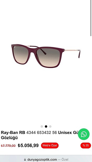 rayban güneş gözlüğü