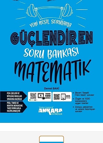 Ankara Yayıncılık 6. Sınıf Güçlendiren Soru Bankası