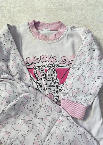 Dantel Detaylı Uzun Kollu Bebek Kız Takımları - Görsel 5