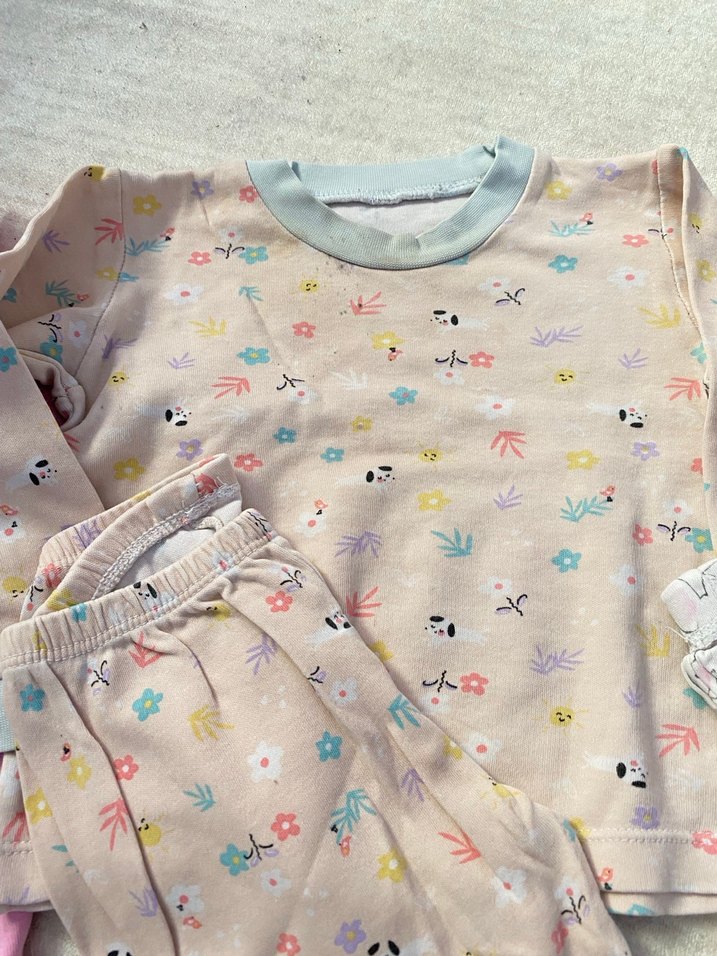 Dantel Detaylı Uzun Kollu Bebek Kız Takımları - Görsel 4