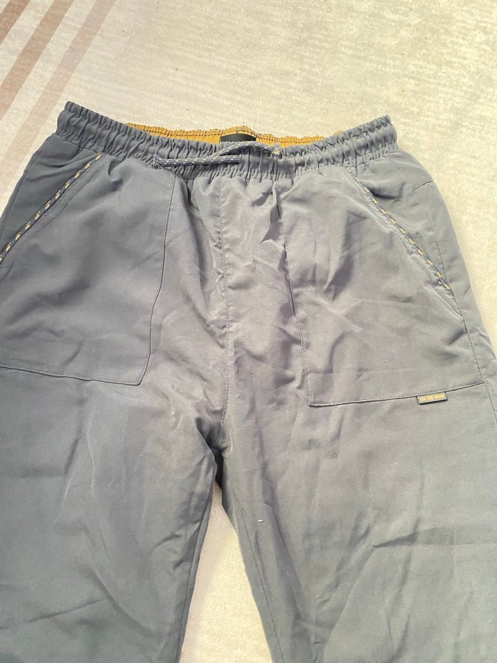 Gri Rahat Kesim Erkek çocuk  Eşofman Altı - Görsel 3