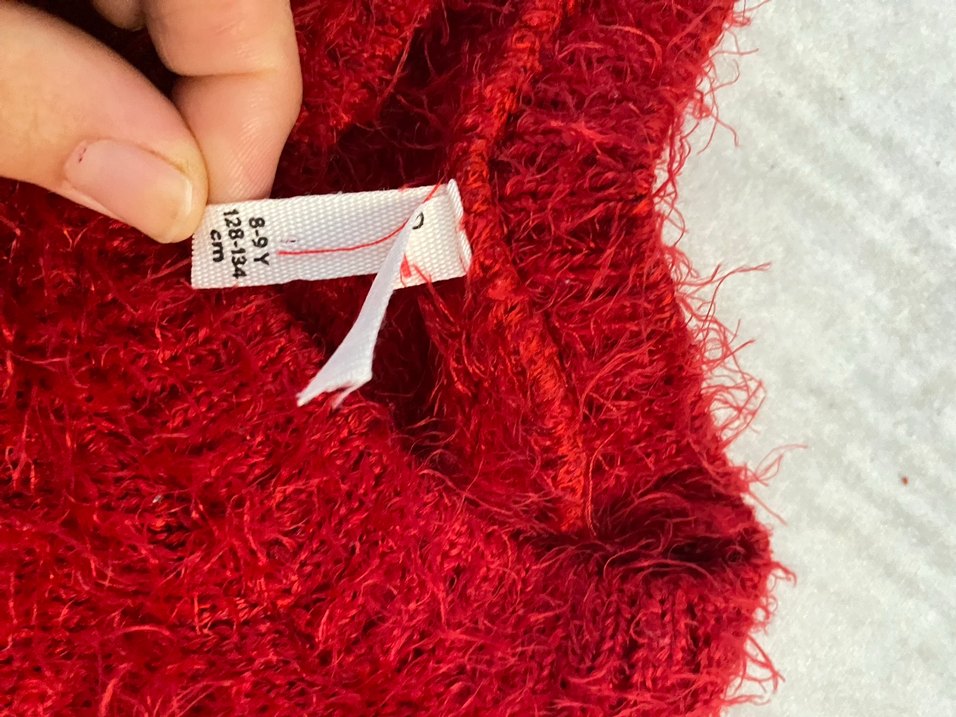 4 tane Beyaz Nakışlı Çocuk KAZAK - Görsel 4