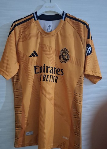 Sarı Erkek Kısa Kollu Spor Forma