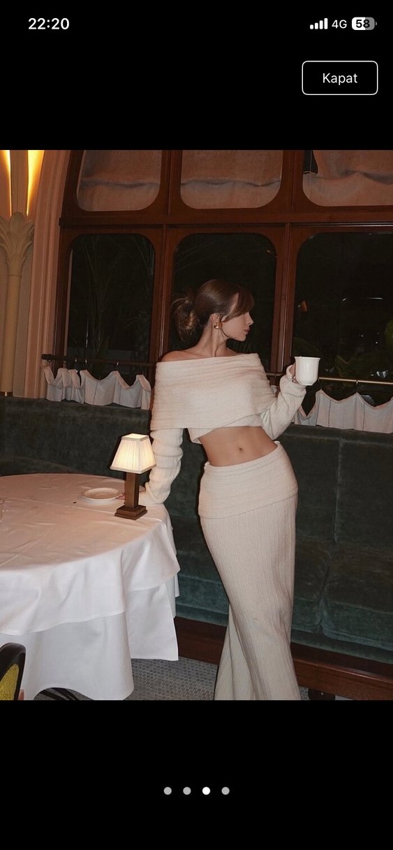 Mai Madonna Yaka Alt Üst Takım - Görsel 3