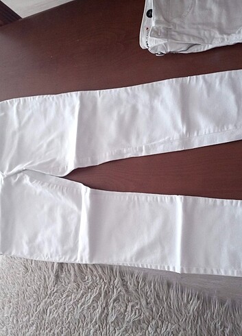 m Beden Beyaz hamile pantolon