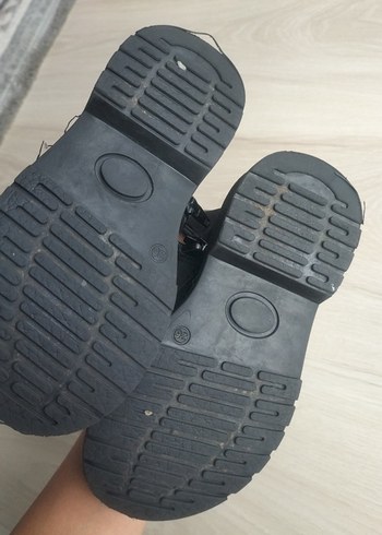 LC Waikiki Erkek Çocuk Siyah Bağcıklı Kauçuk Bot