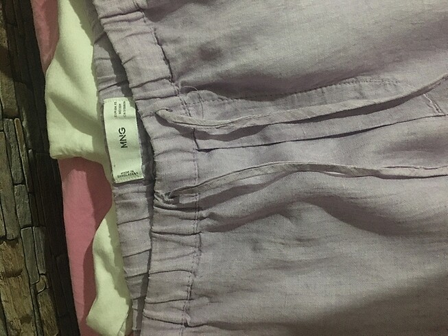 Mango keten pantolon